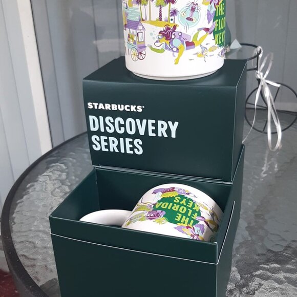 Starbucks 2024 Exclusive "The Florida Keys" Discovery Series 14oz Ceramic Mug. - Picture 14 of 17